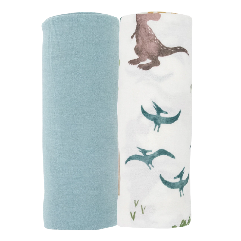Stretch Knit Swaddle Blanket - 2 Pack