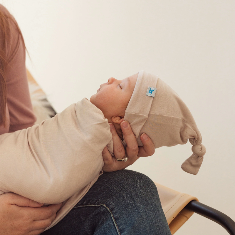 Stretch Knit Swaddle & Hat Set