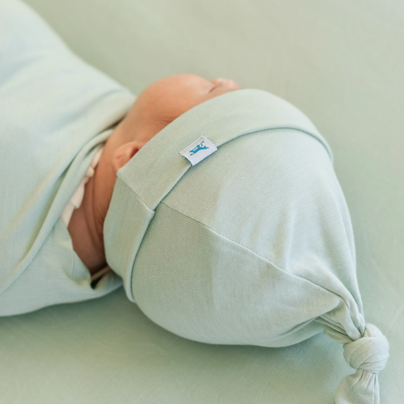 Stretch Knit Swaddle & Hat Set