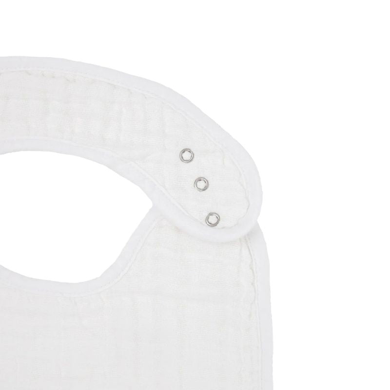 Cotton Muslin Classic Bibs - 3 Pack