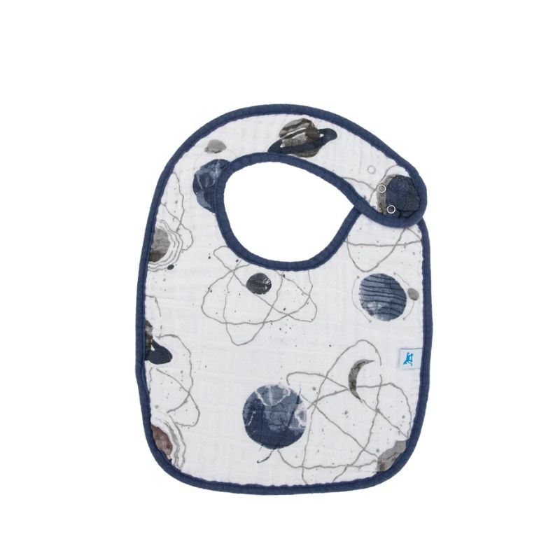 Cotton Muslin Classic Bibs - 3 Pack
