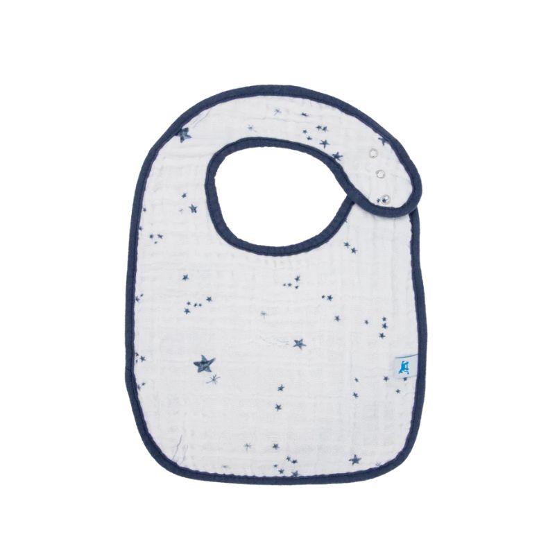 Cotton Muslin Classic Bibs - 3 Pack