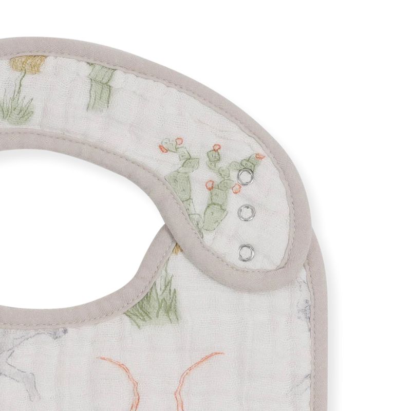 Cotton Muslin Classic Bibs - 3 Pack