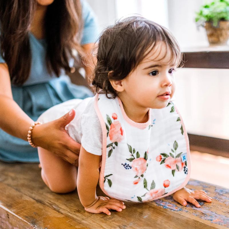 Cotton Muslin Classic Bibs - 3 Pack