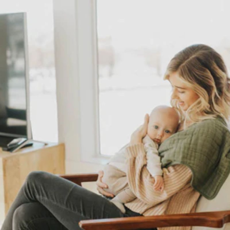 Cotton Muslin Burp Cloth - 2 - Pack Fern