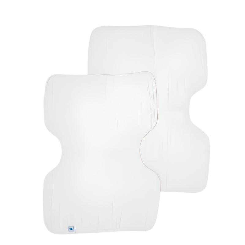 Cotton Muslin Burp Cloth - 2 - Pack White