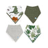 Cotton Muslin + Fleece Bandana Bib