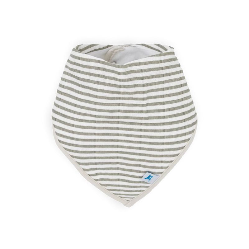 Cotton Muslin + Fleece Bandana Bib