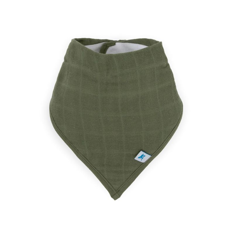 Cotton Muslin + Fleece Bandana Bib