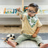 Cotton Muslin + Fleece Bandana Bib