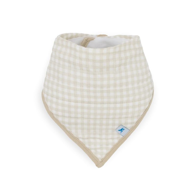 Cotton Muslin + Fleece Bandana Bib
