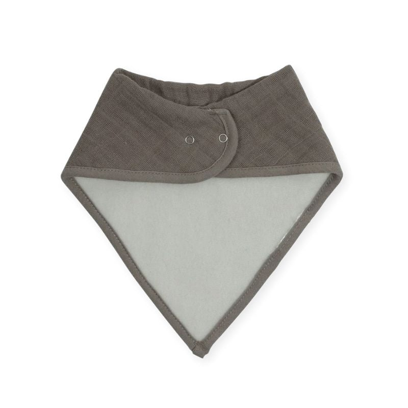 Cotton Muslin + Fleece Bandana Bib