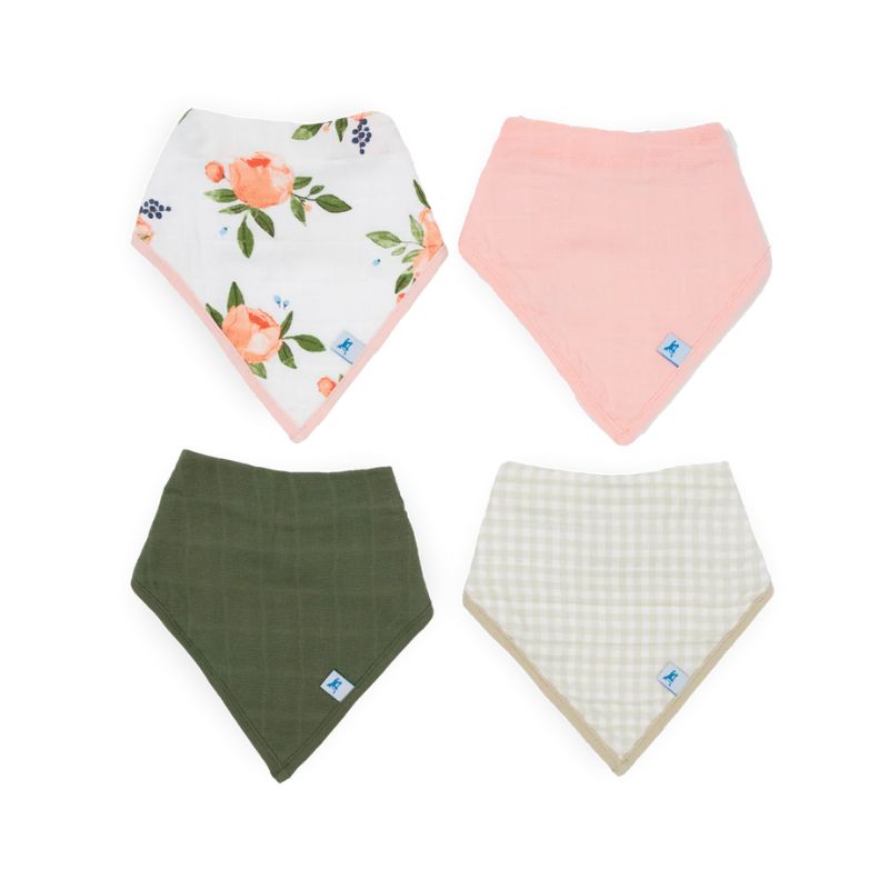 Cotton Muslin + Fleece Bandana Bib