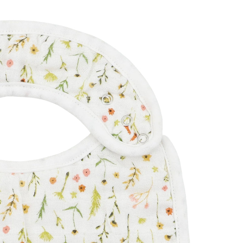 Cotton Muslin Classic Bibs - 3 Pack