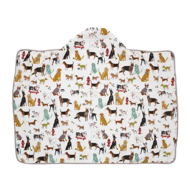 Cotton Muslin Toddler Hooded Towel