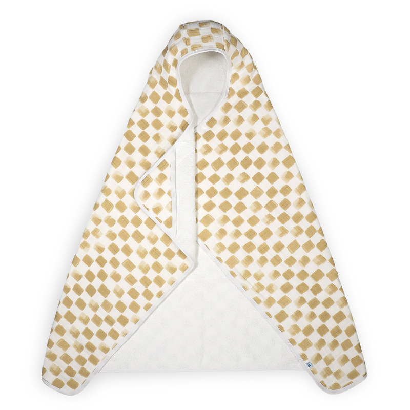 Cotton Muslin Toddler Hooded Towel