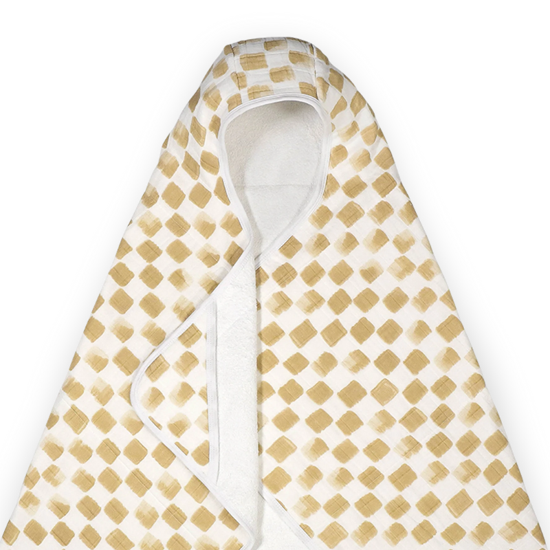 Cotton Muslin Toddler Hooded Towel