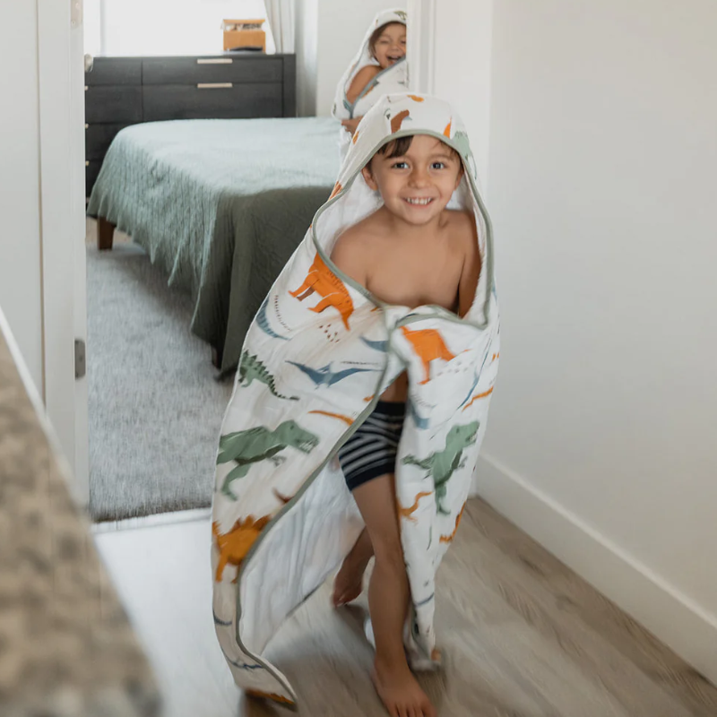 Cotton Muslin Toddler Hooded Towel