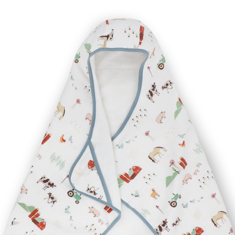 Cotton Muslin Toddler Hooded Towel