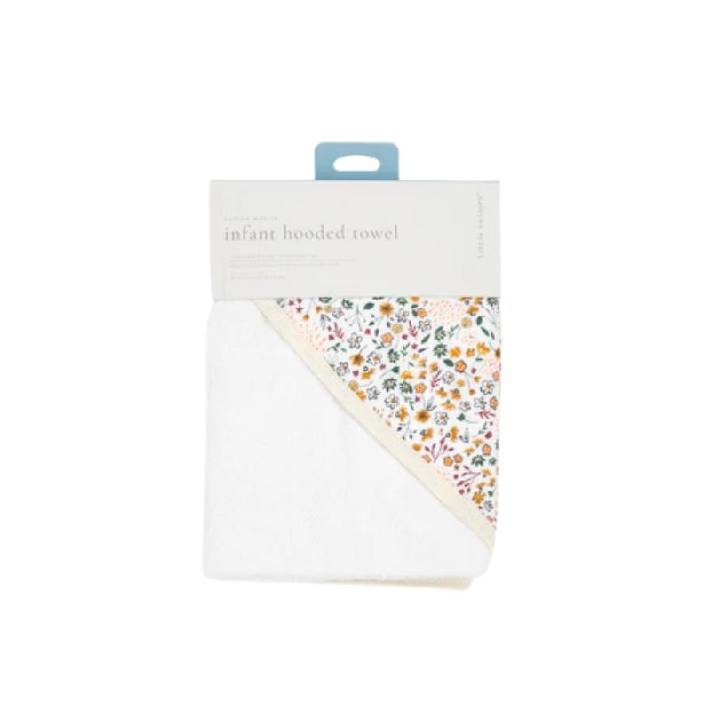 Infant Hooded Towel Pressed Petal