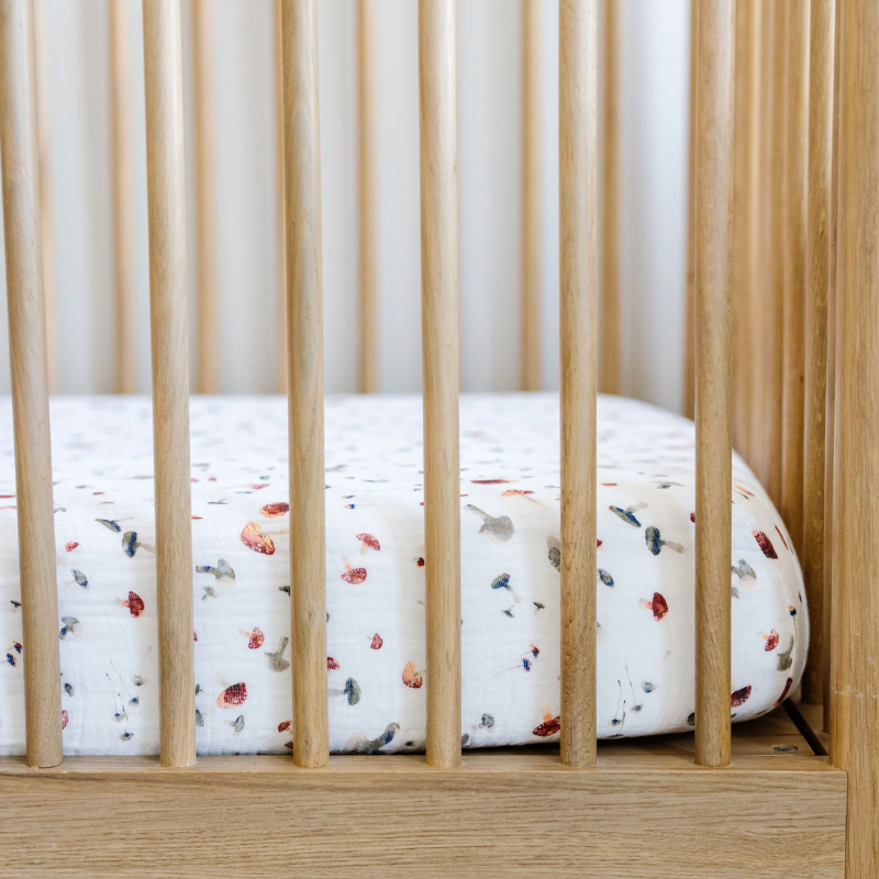 Cotton Muslin Crib Sheets