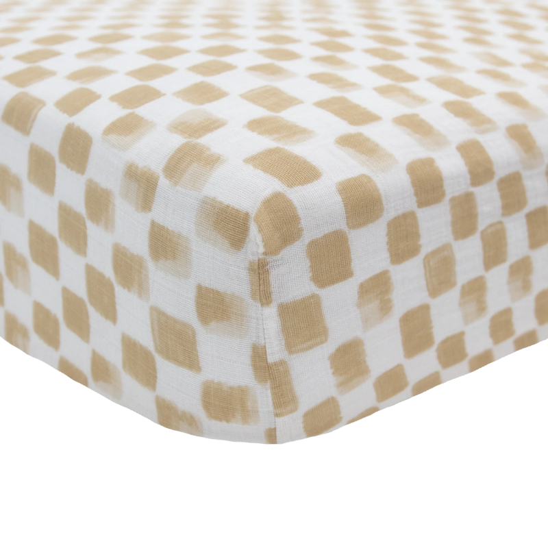 Cotton Muslin Crib Sheets
