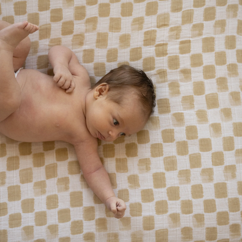 Cotton Muslin Crib Sheets