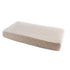 Cotton Muslin Change Pad Cover Taupe Cross