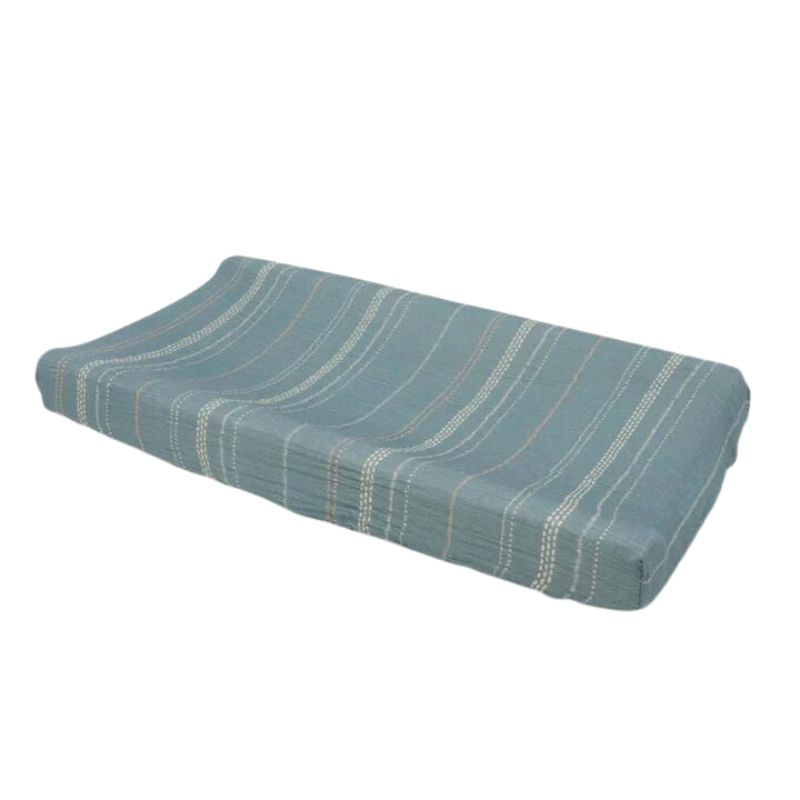Cotton Muslin Change Pad Cover Stillwater Stitch
