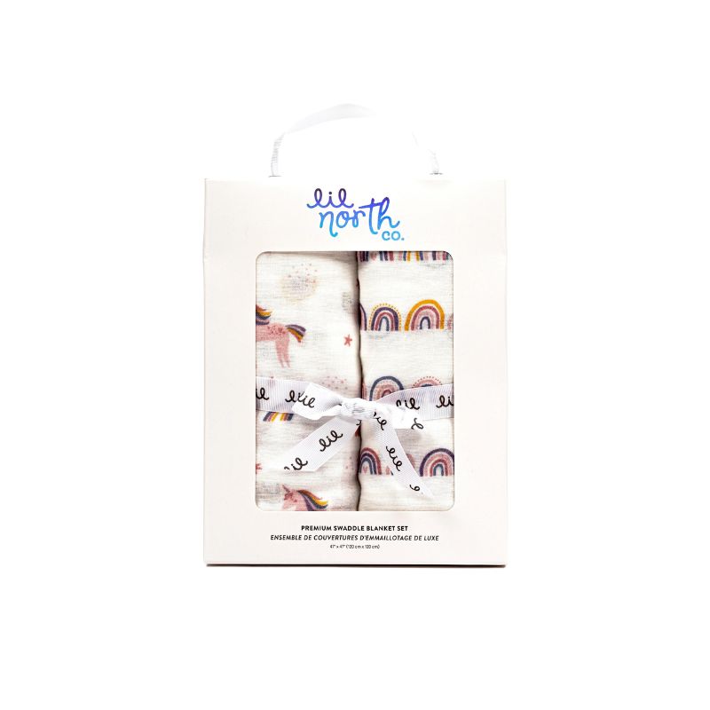 Bow and swaddle top set baja