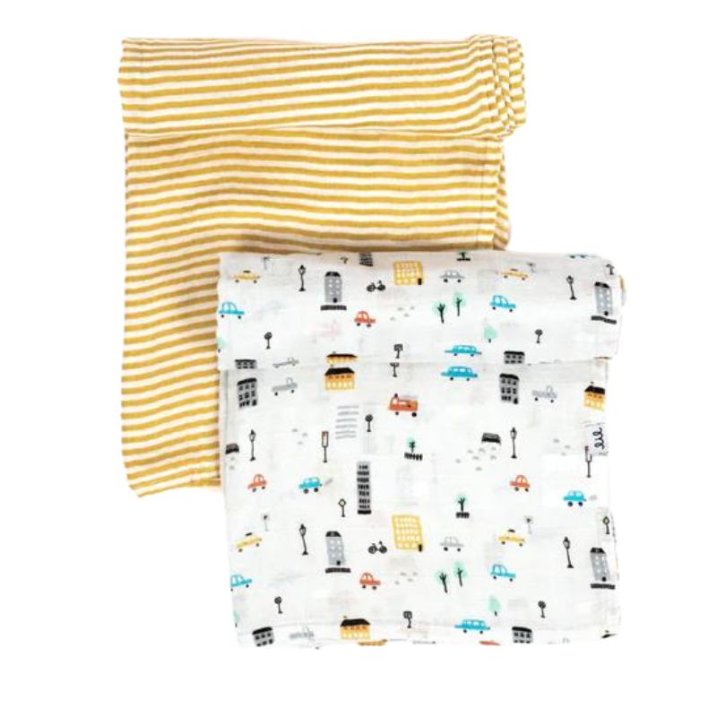 Muslin Swaddle Set - 2 Pack