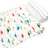 Muslin Swaddle Set - 2 Pack Modern Dino & Grid