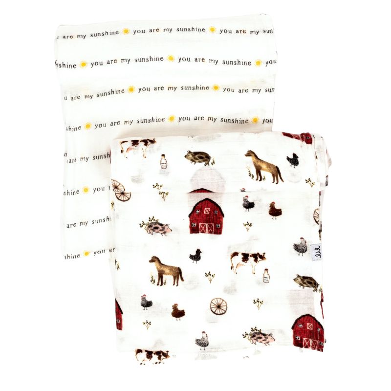 Muslin Swaddle Set - 2 Pack