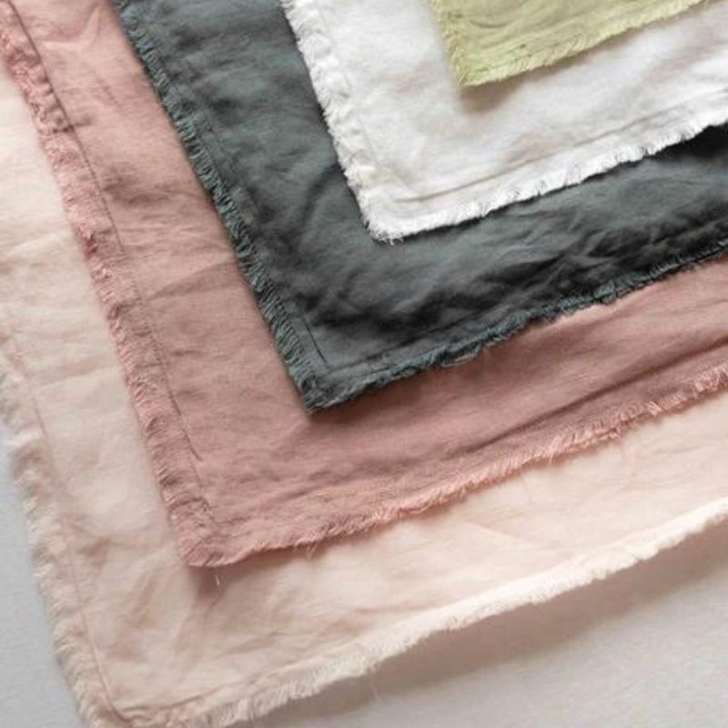 Linen Decor Pillow Cover Grey