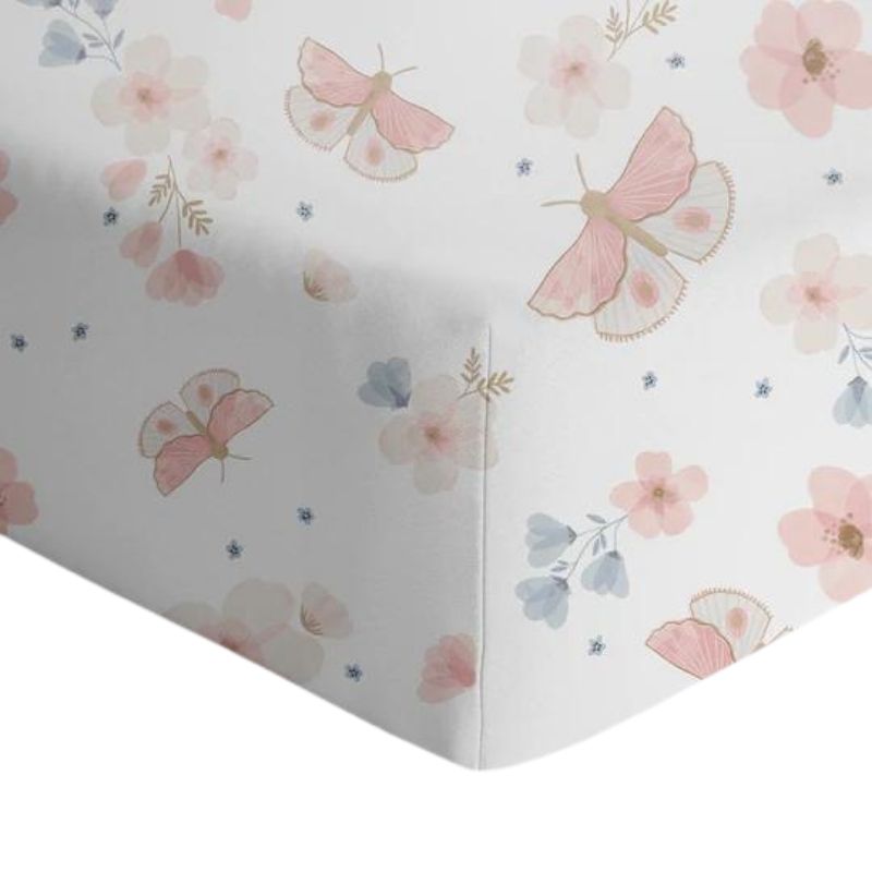 Fitted Cotton Crib Sheet