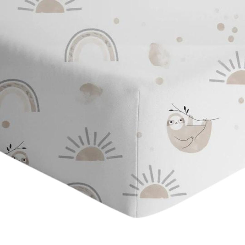 Fitted Cotton Crib Sheet