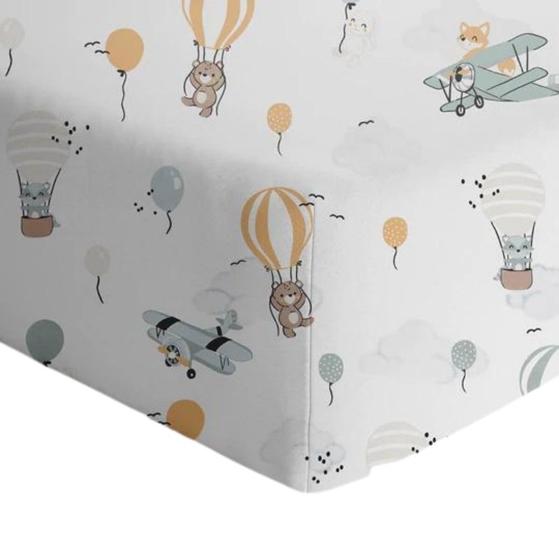 Fitted Cotton Crib Sheet