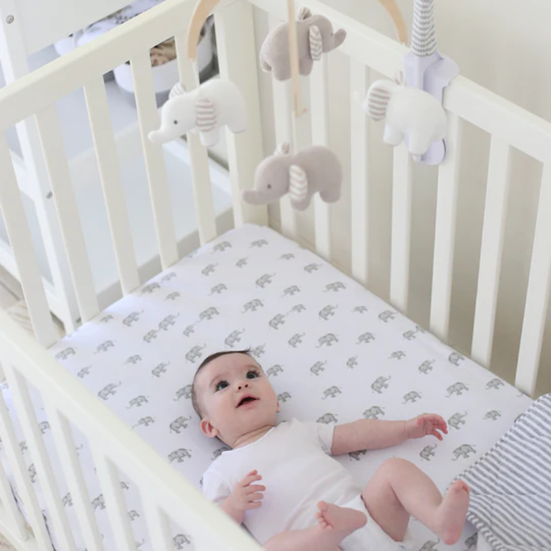 Fitted Cotton Crib Sheet