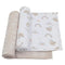 2 Pack Jersey Swaddle Rainbow Sloth