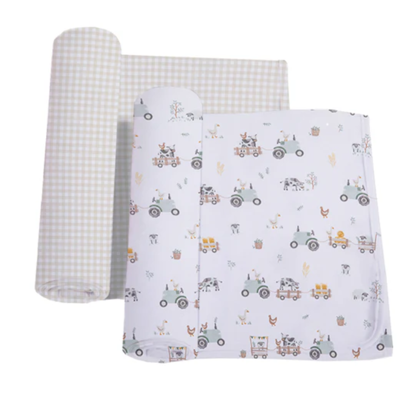 2 Pack Jersey Swaddle