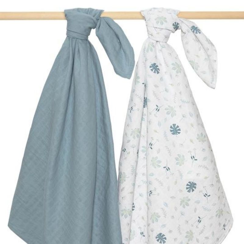 Organic Muslin Swaddle - 2 Pack