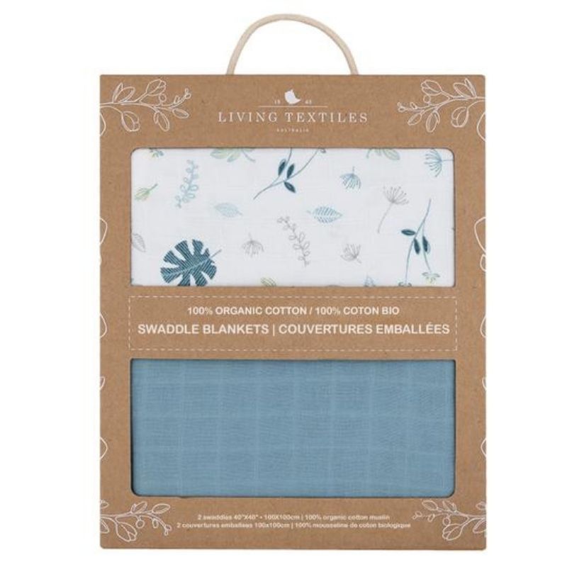 Organic Muslin Swaddle - 2 Pack