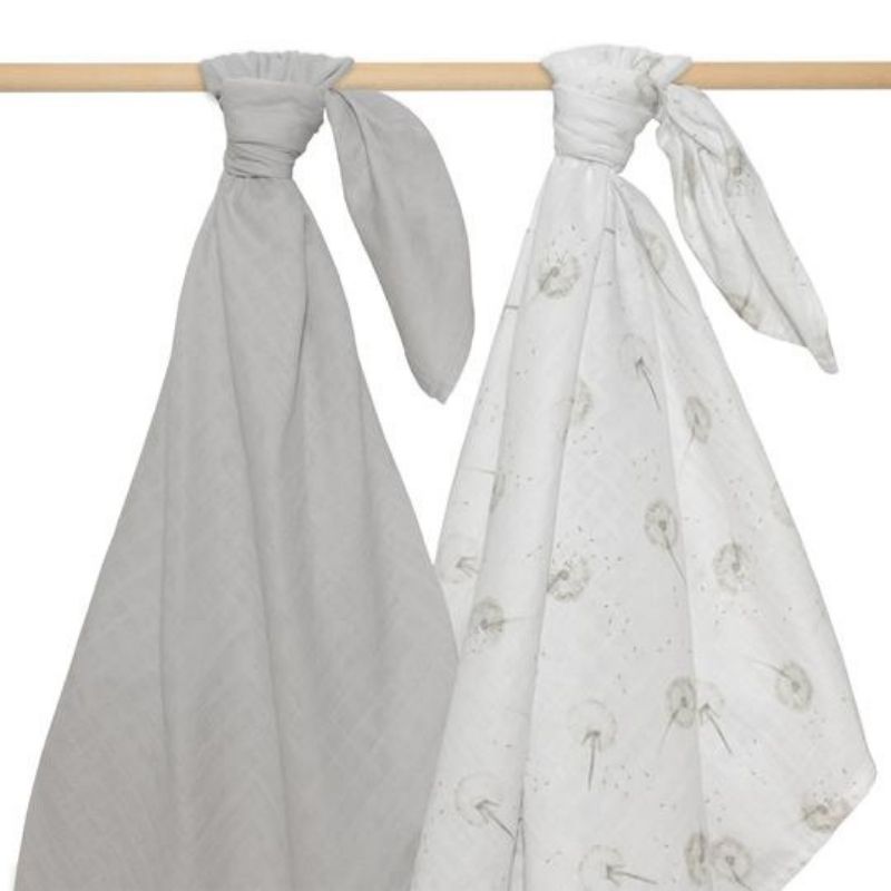 Organic Muslin Swaddle - 2 Pack