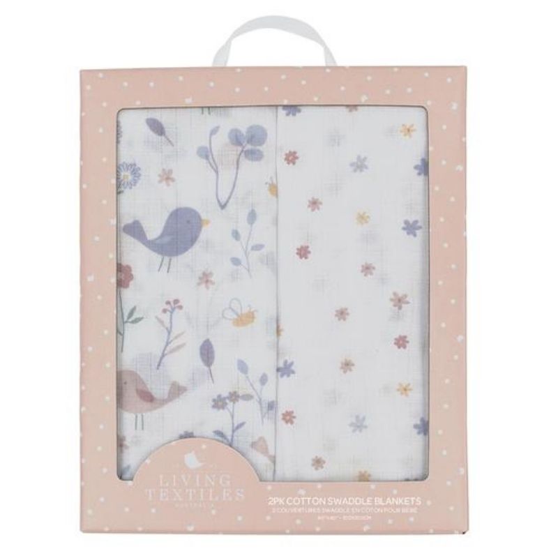 Organic Muslin Swaddle - 2 Pack