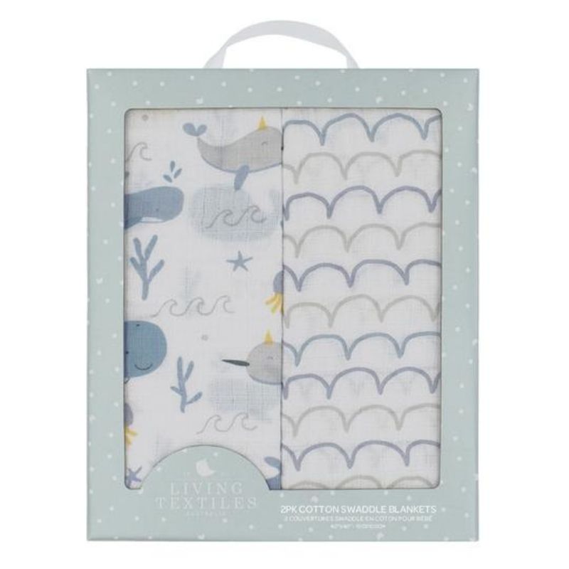 Organic Muslin Swaddle - 2 Pack