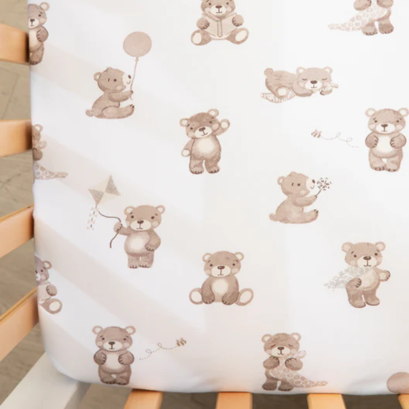 Cotton Jersey Fitted Crib Sheets