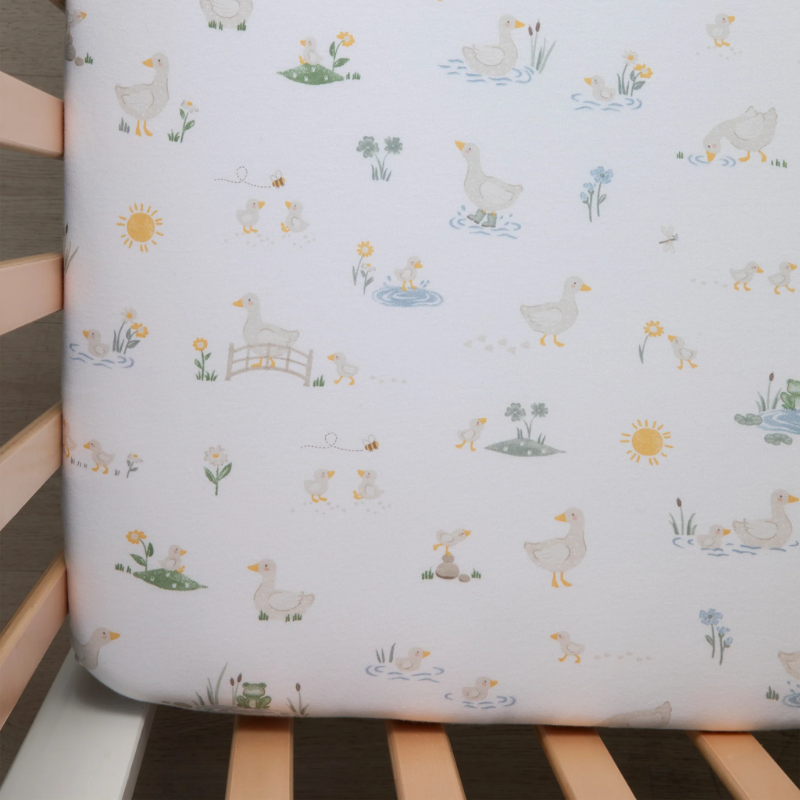 Cotton Jersey Fitted Crib Sheets
