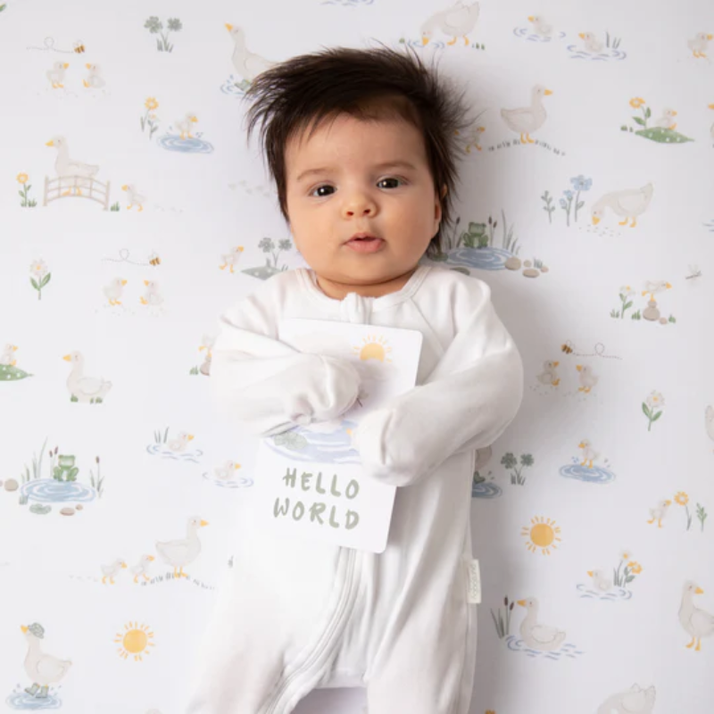 Cotton Jersey Fitted Crib Sheets