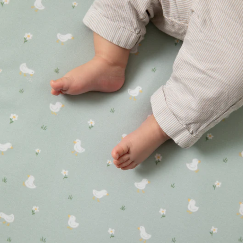 Cotton Jersey Fitted Crib Sheets
