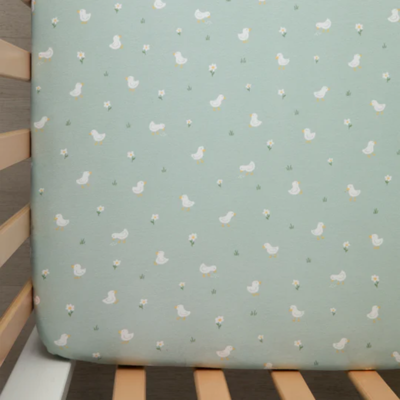 Cotton Jersey Fitted Crib Sheets